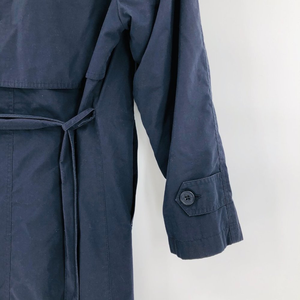 London Fog Petite Button Down Trench Coat - Picture 9 of 13